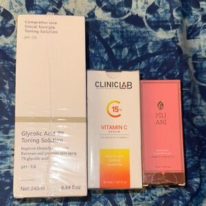 Skincare lot of 3